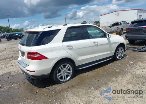2014 Mercedes-Benz Ml 350 from USA, damaged, VIN 4JGDA5JB5EA330371